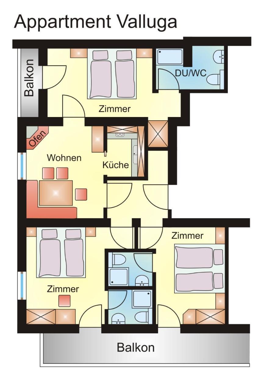 Haus Buchhammer Apartment Sankt Anton am Arlberg Luaran gambar